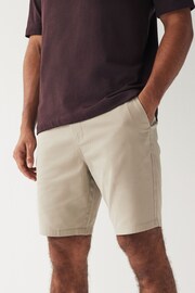 Stone Straight Fit Stretch Chinos Shorts - Image 1 of 8