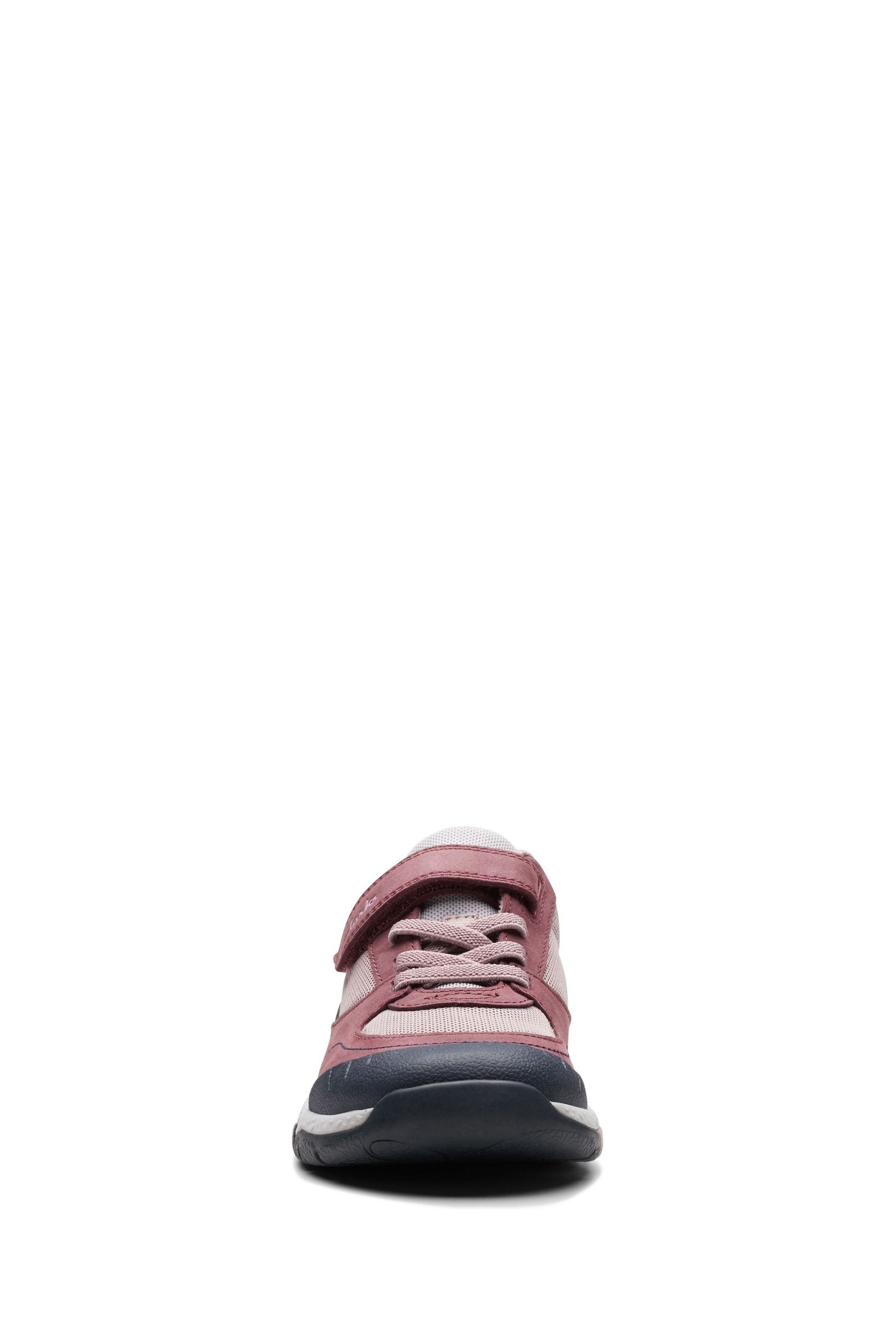 Buy Clarks Red Berry Leather Steggy Stride Shoes from Next Ireland