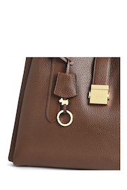 Radley London Sloane Street Large Ziptop Shoulder Brown Bag - Image 4 of 5