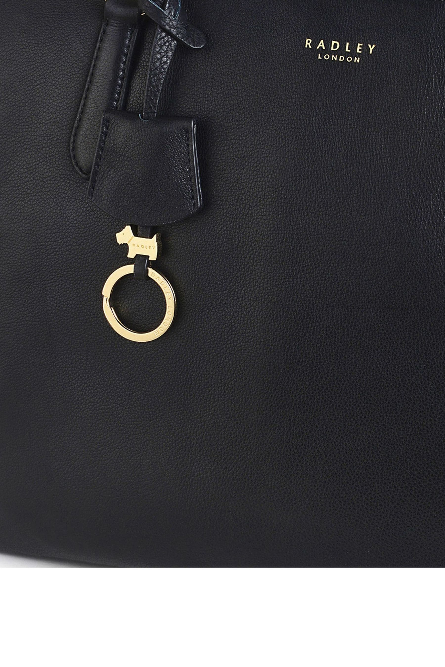 Radley leather laptop bag top