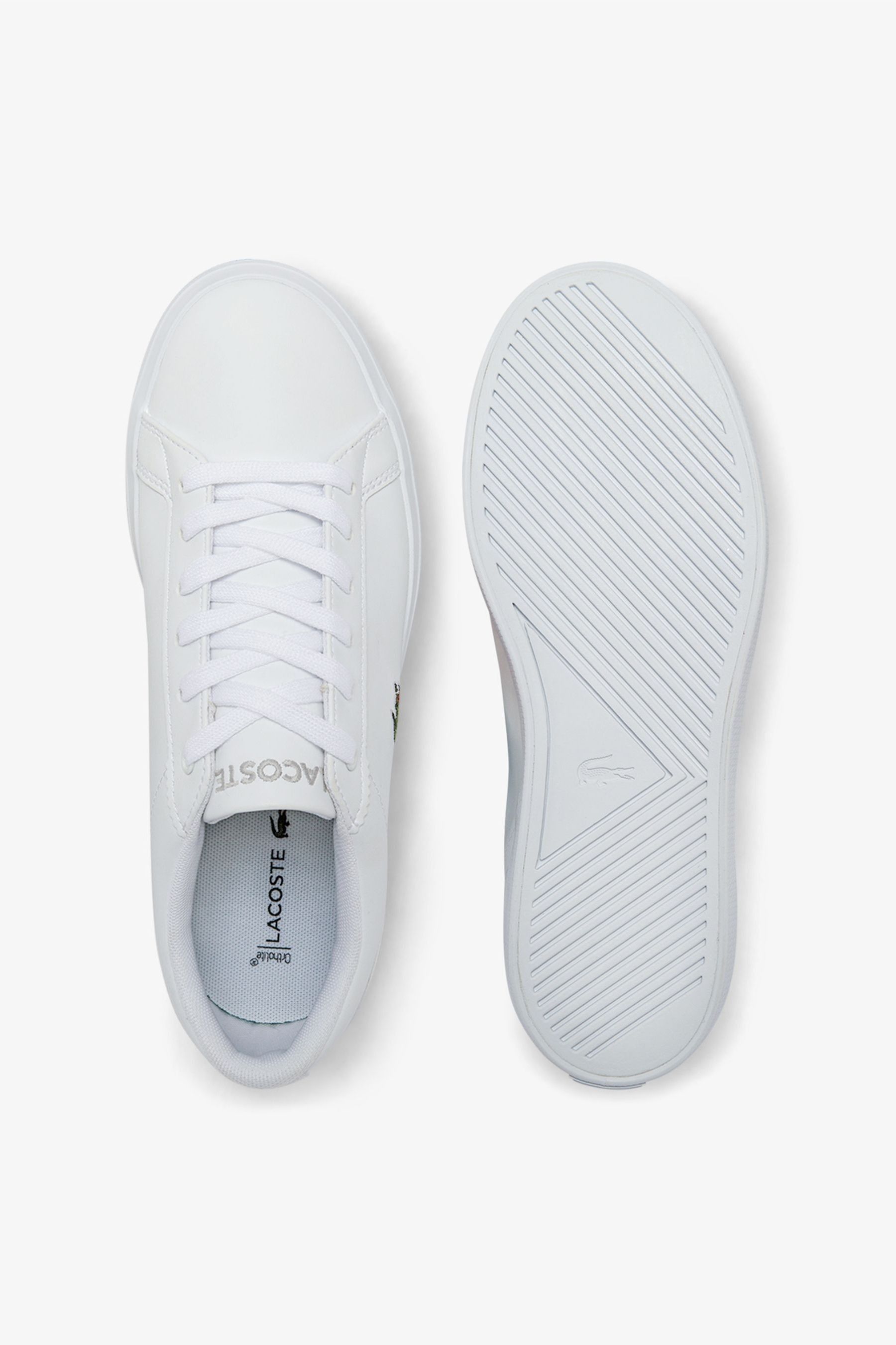 Buy Lacoste Lerond White Trainers from Next Malta