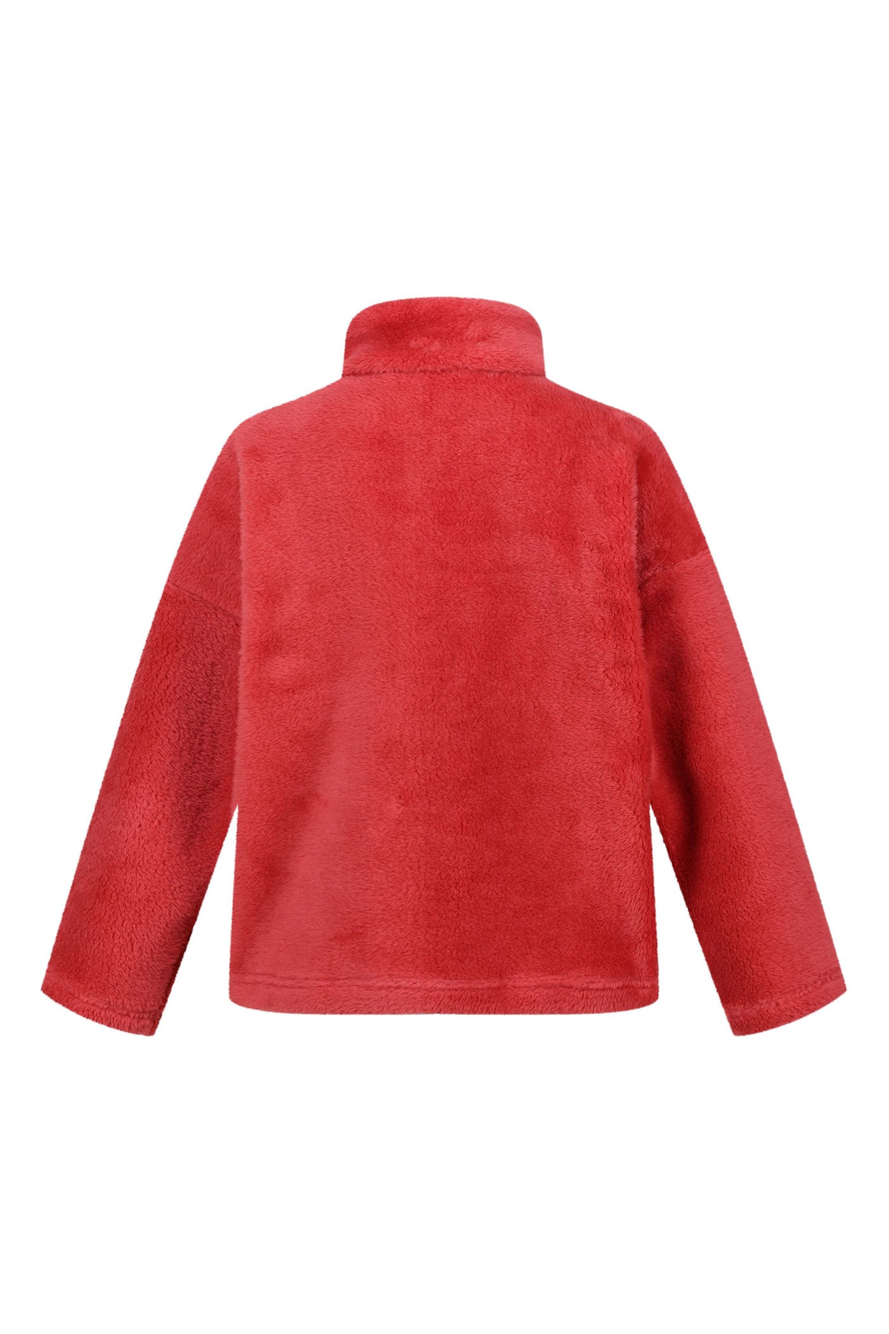 Buy Regatta Red Zeeke Half Zip Fluffy Teddy Fleece from Next Ireland