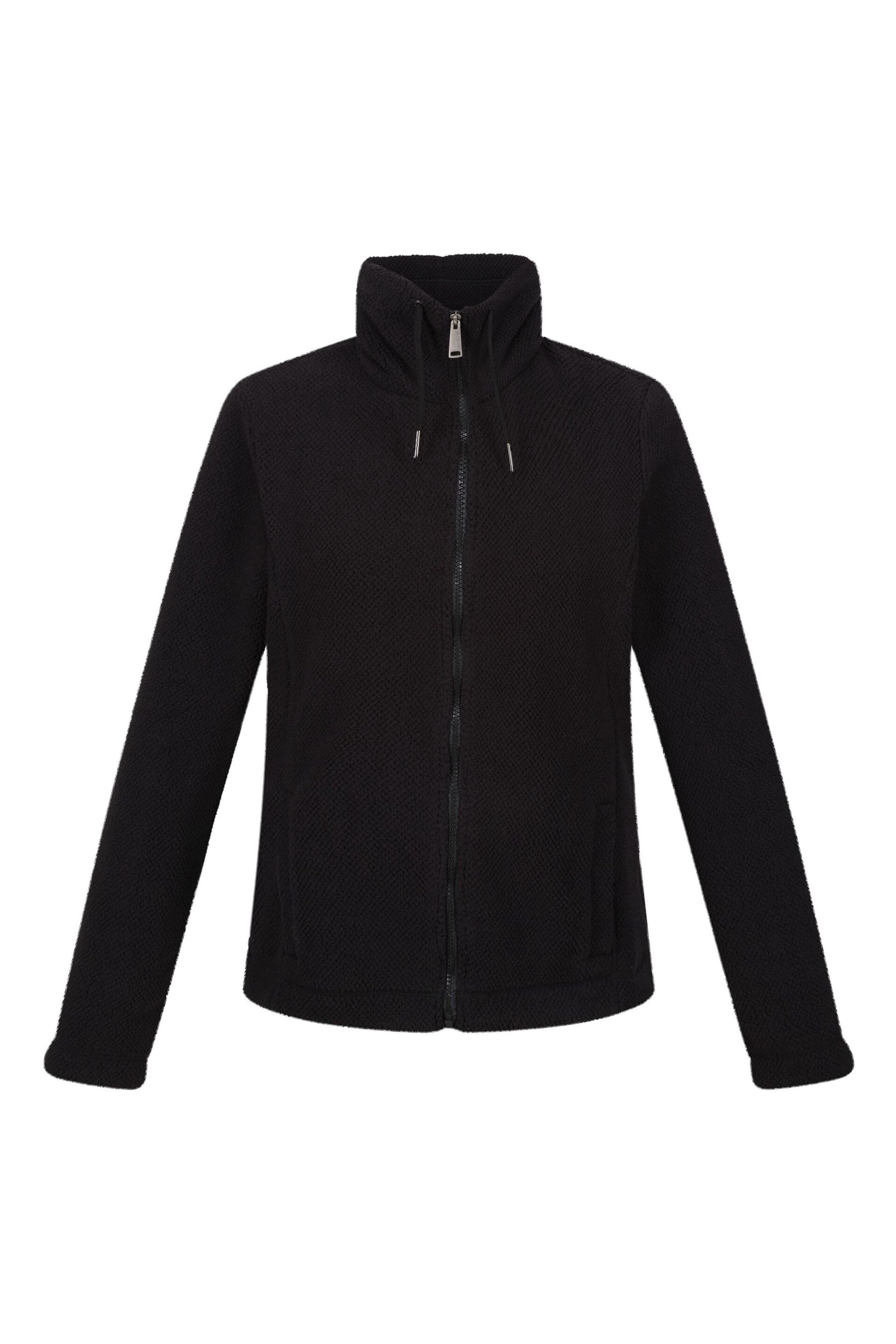 Regatta Black Kizmit Full Zip Borg Fleece - Image 7 of 9