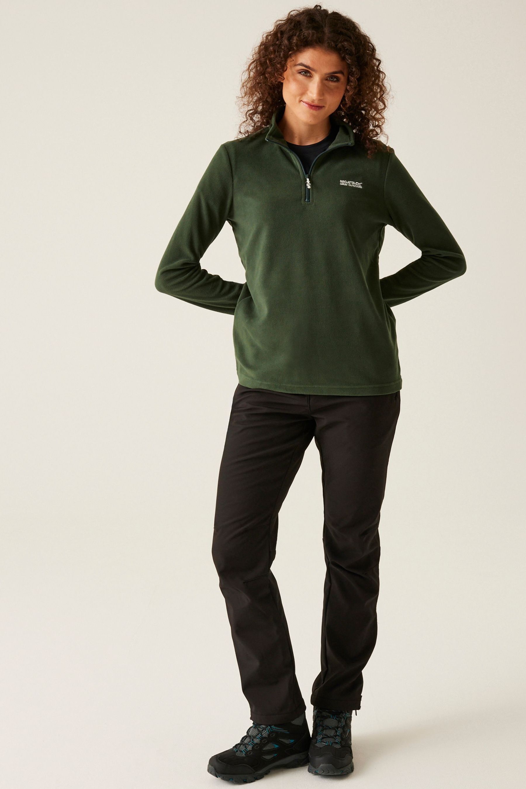 Regatta green fleece store