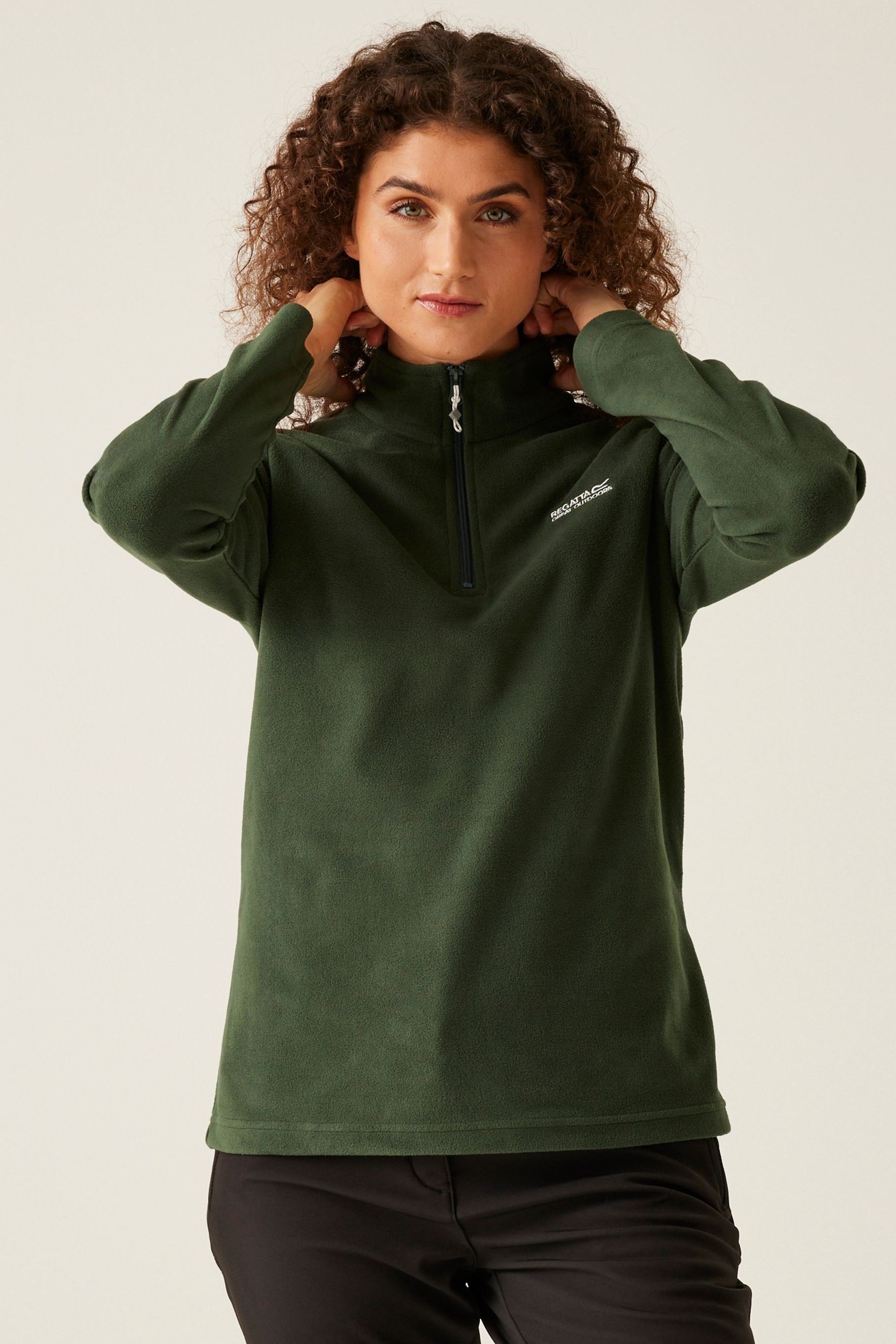 Regatta green fleece store