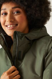 Regatta Green Romine Longline Waterproof Insulated Thermal Jacket - Image 4 of 9