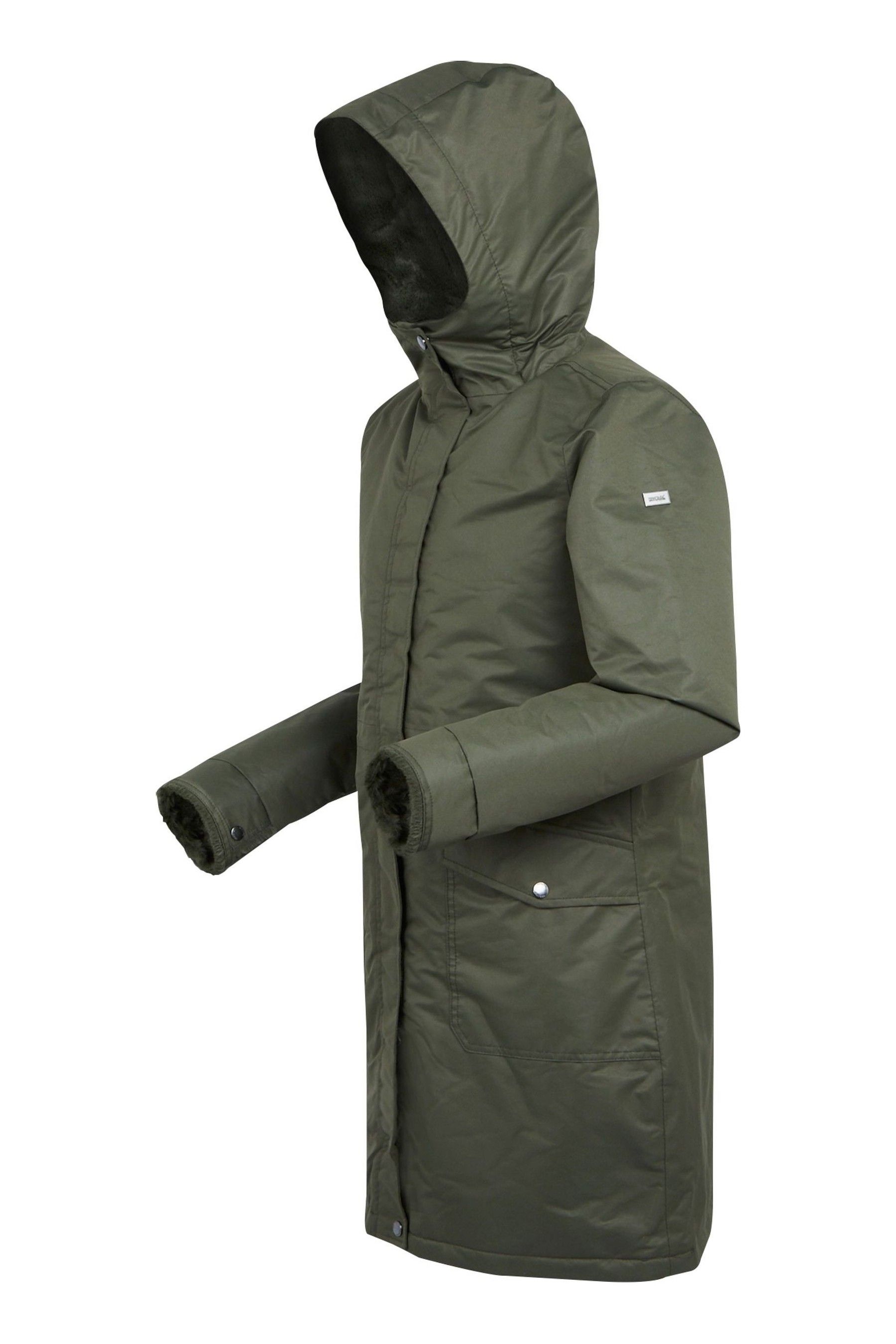 Regatta Green Romine II Long Length Waterproof Jacket