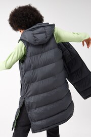 Regatta Grey Ganella Longline Padded Gilet - Image 4 of 8