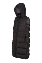 Regatta Black Ganella Longline Padded Gilet - Image 9 of 9