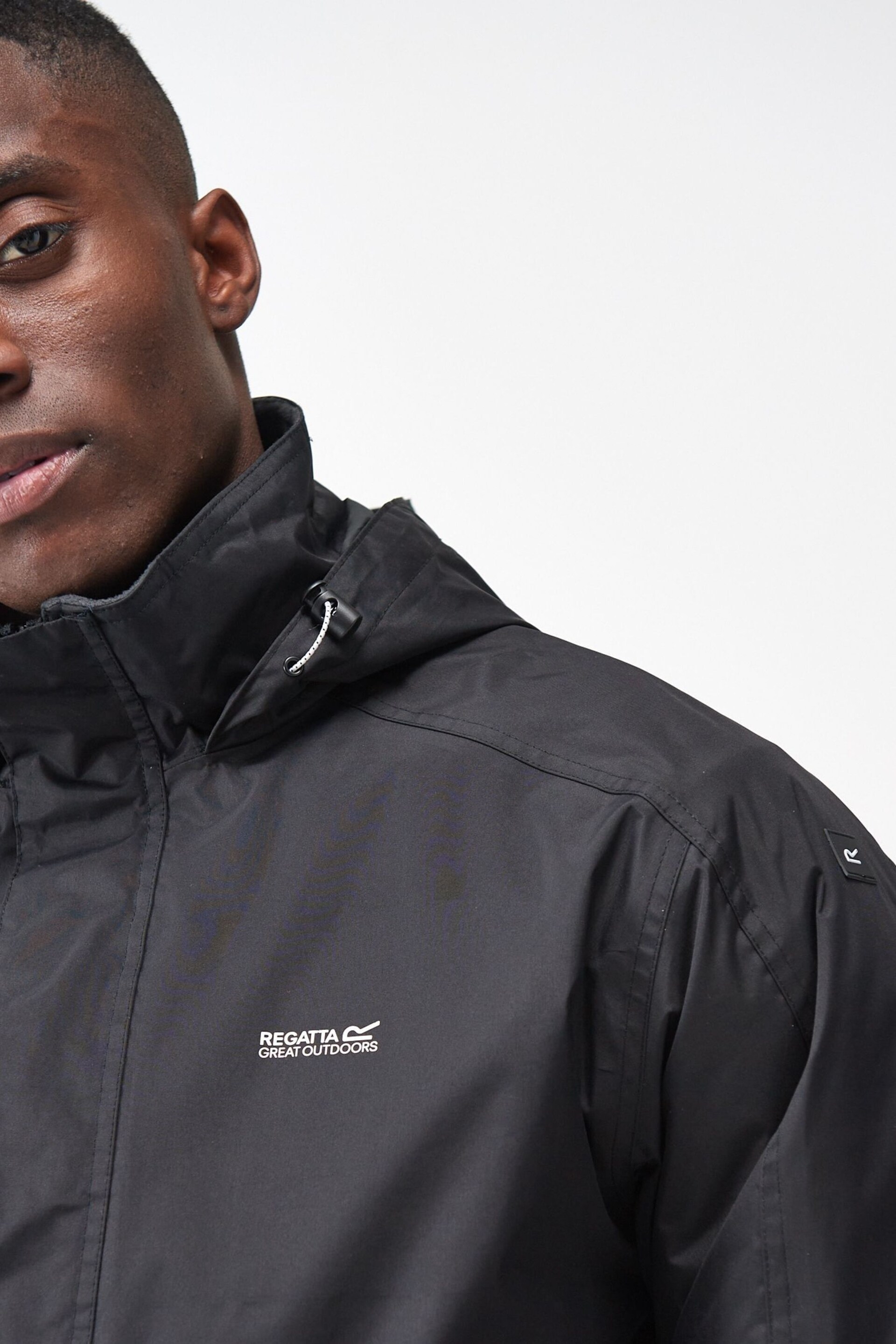 Regatta Black Niviston Waterproof Insulated Thermal Jacket - Image 5 of 7