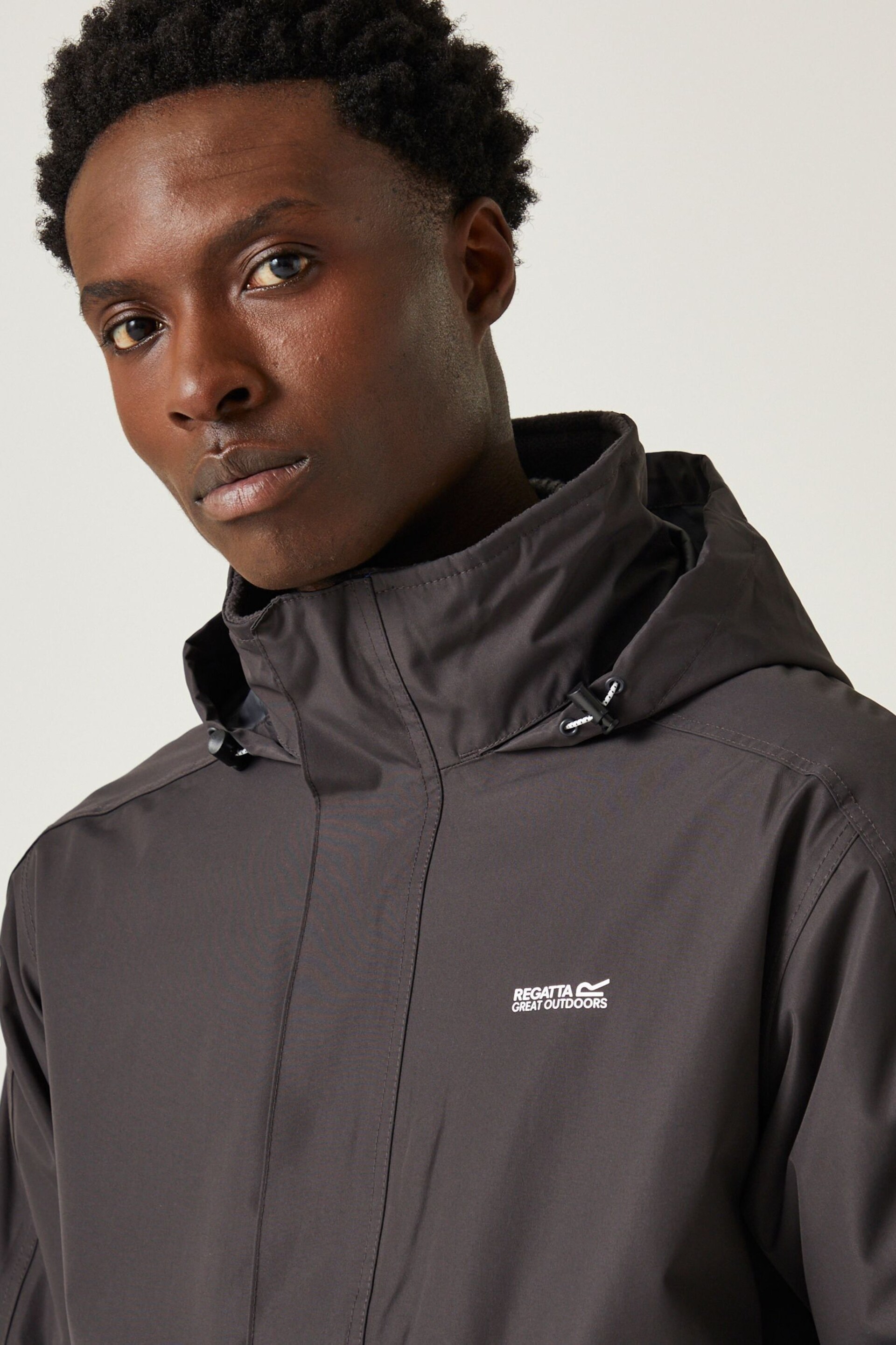 Regatta Light  Black Niviston Waterproof Insulated Thermal Jacket - Image 4 of 9