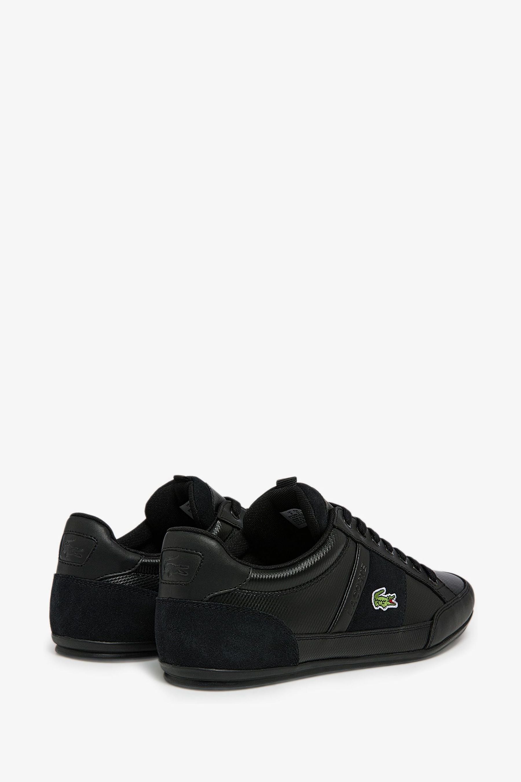 Buy Lacoste Chaymon Black Trainers from Next Luxembourg