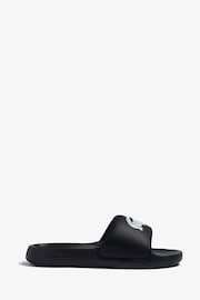 Lacoste Mens Serve Croco 1.0 Rubber Sliders - Image 1 of 5