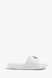 Lacoste Mens Serve Croco 1.0 Rubber Sliders - Image 1 of 6