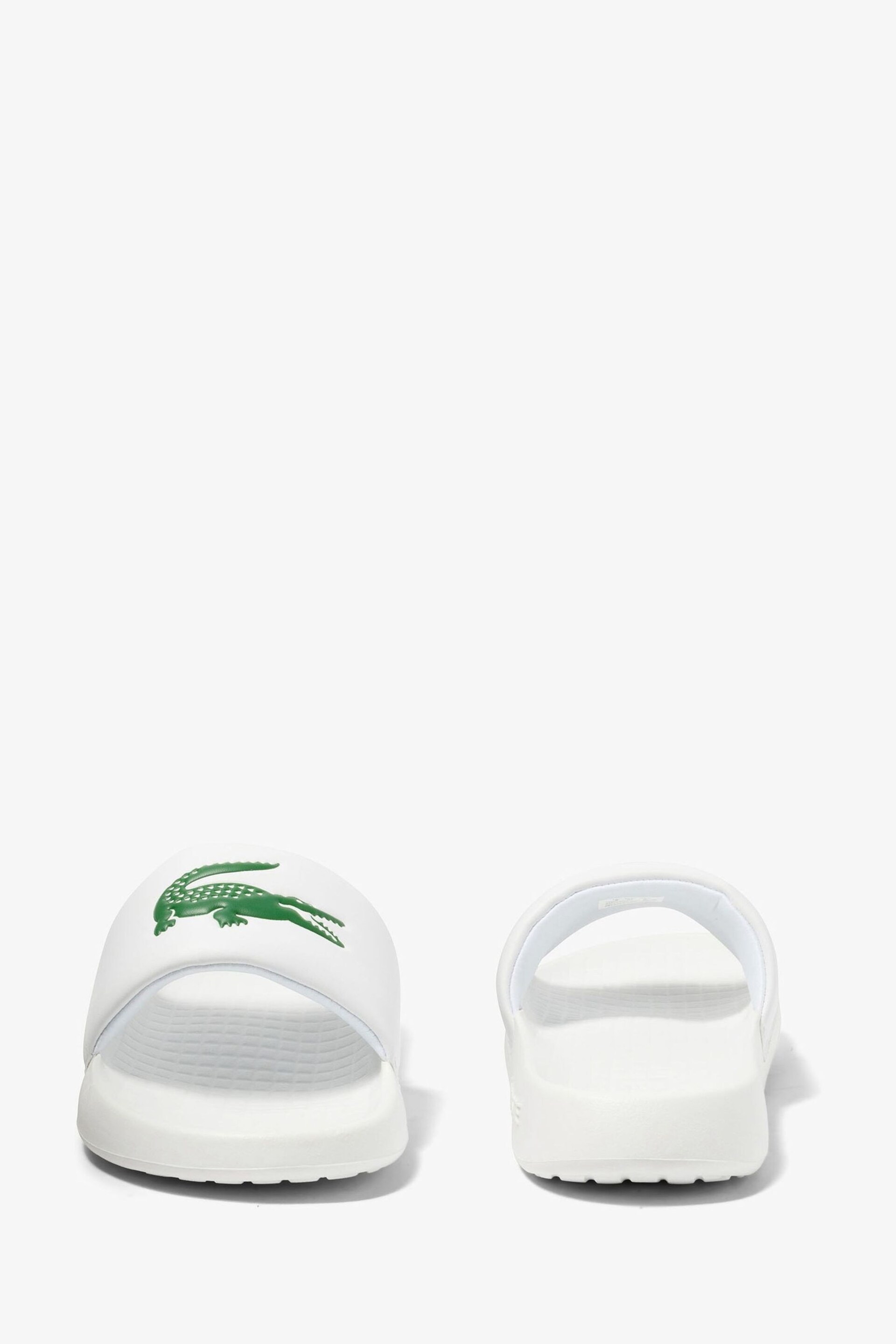 Lacoste Mens Serve Croco 1.0 Rubber Sliders - Image 2 of 6