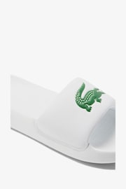 Lacoste Mens Serve Croco 1.0 Rubber Sliders - Image 6 of 6