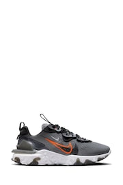 Nike Grey React Vision Trainers - Image 1 of 10