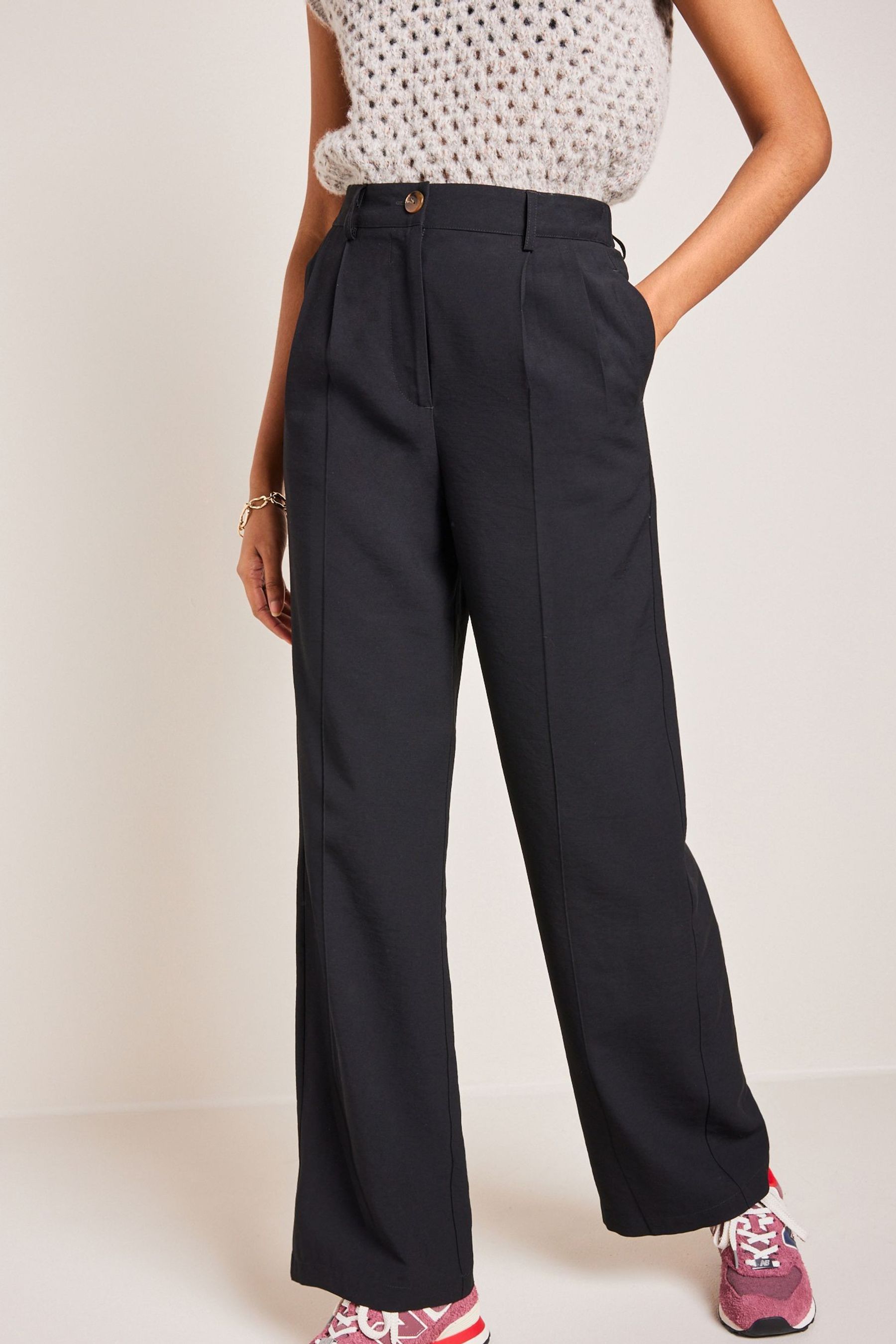 Black trousers next womens deals