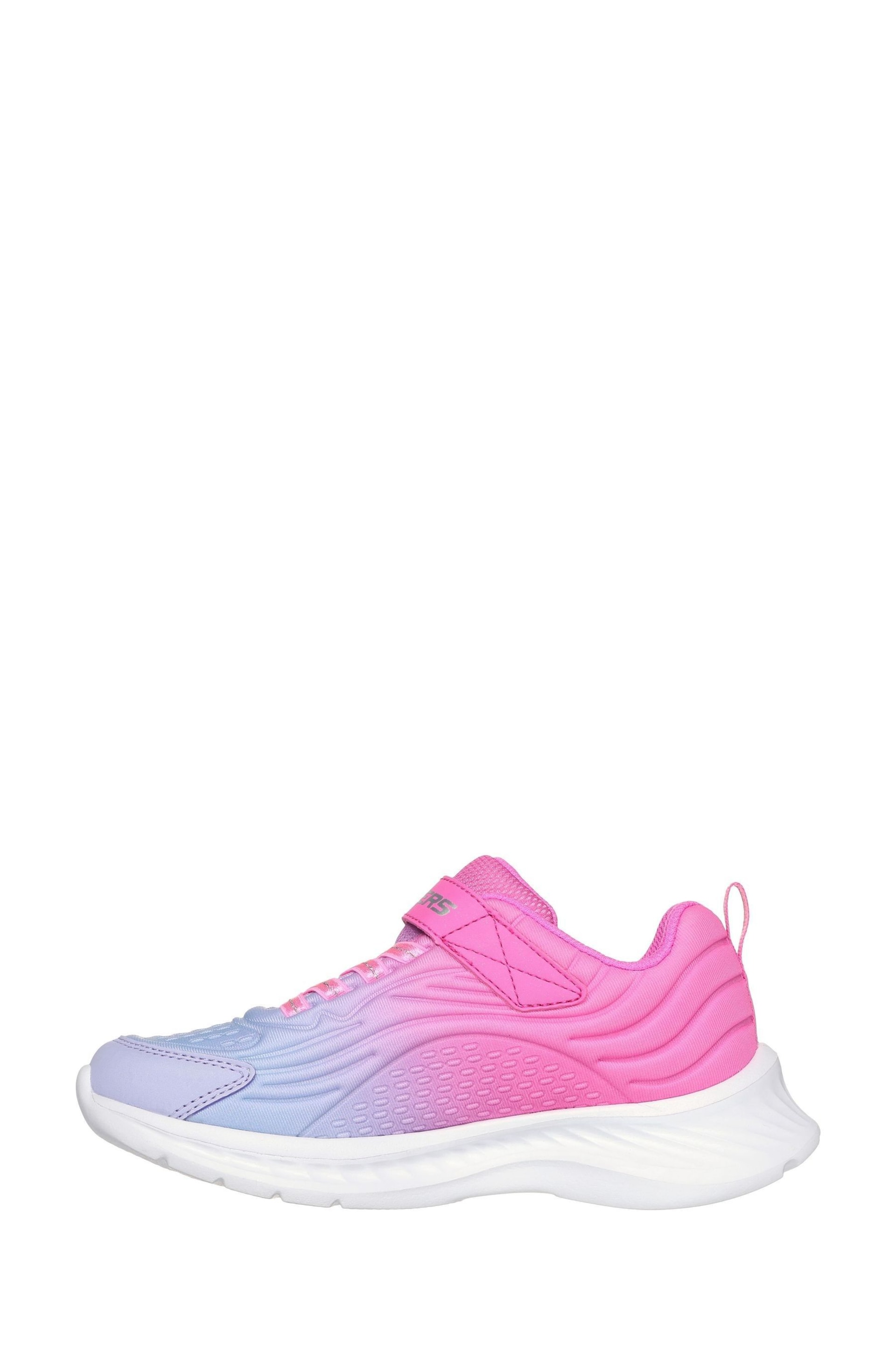 Skechers Pink Jumpsters Tech Trainers - Image 2 of 5