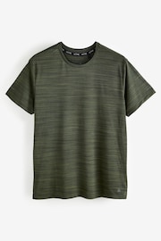Khaki Green Active Mesh Training T-Shirt - Image 9 of 11