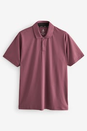 Pink Textured Golf Polo Shirt - Image 7 of 9