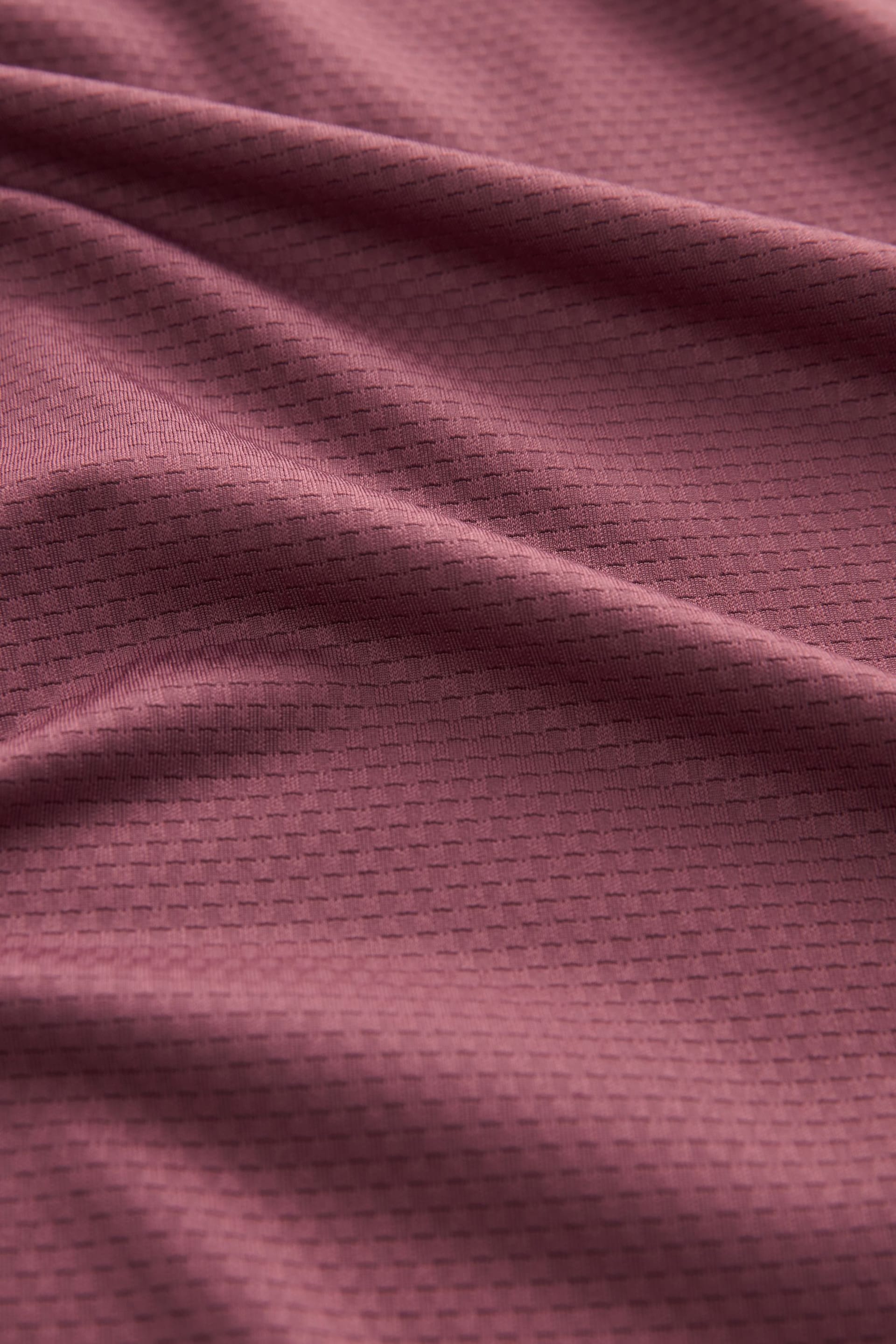 Pink Textured Golf Polo Shirt - Image 9 of 9