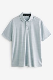 Light Grey Active Mesh Golf Polo Shirt - Image 7 of 9
