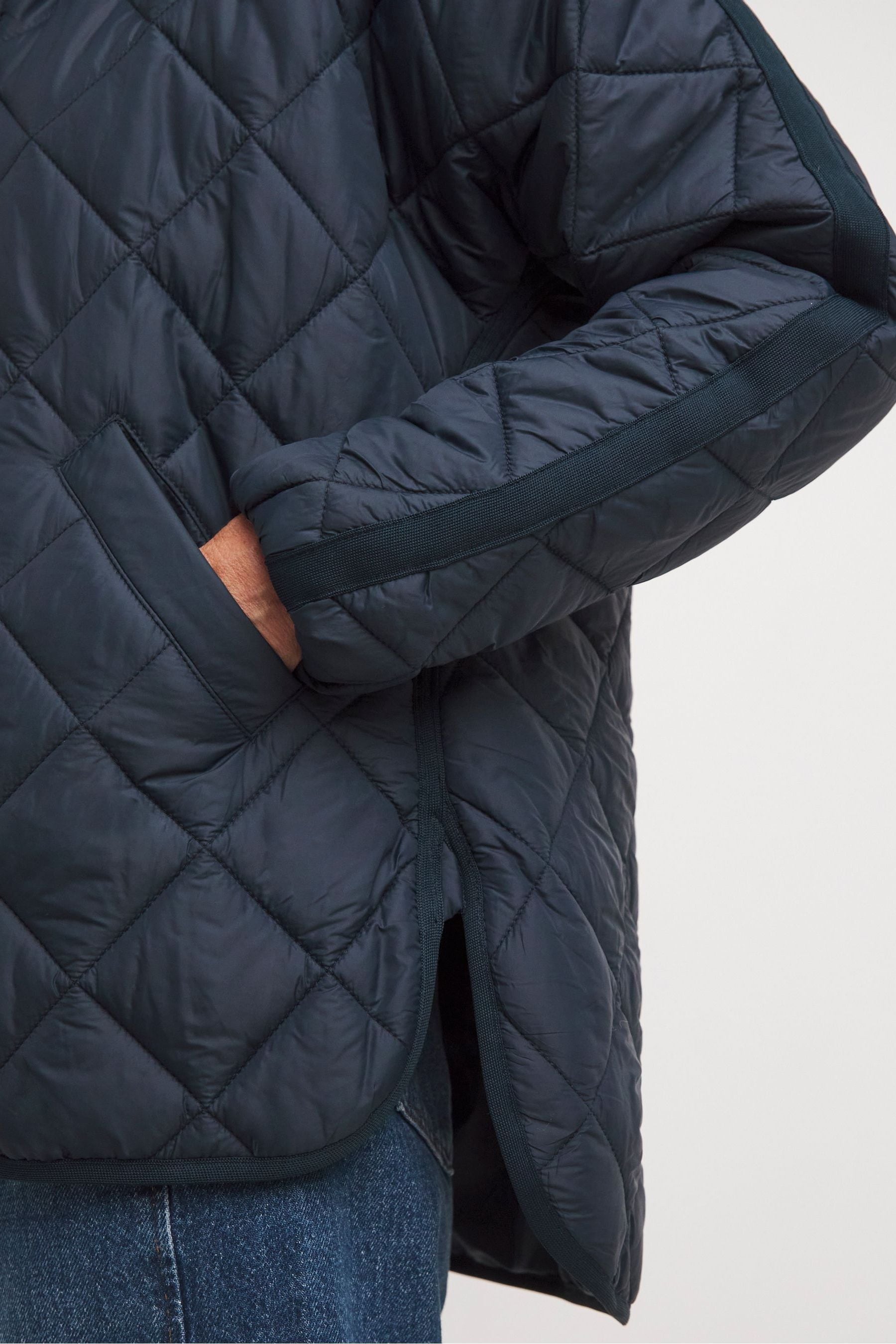 Buy JD Williams Blue Packaway Lightweight Quilted Padded Short Coat from Next Ireland