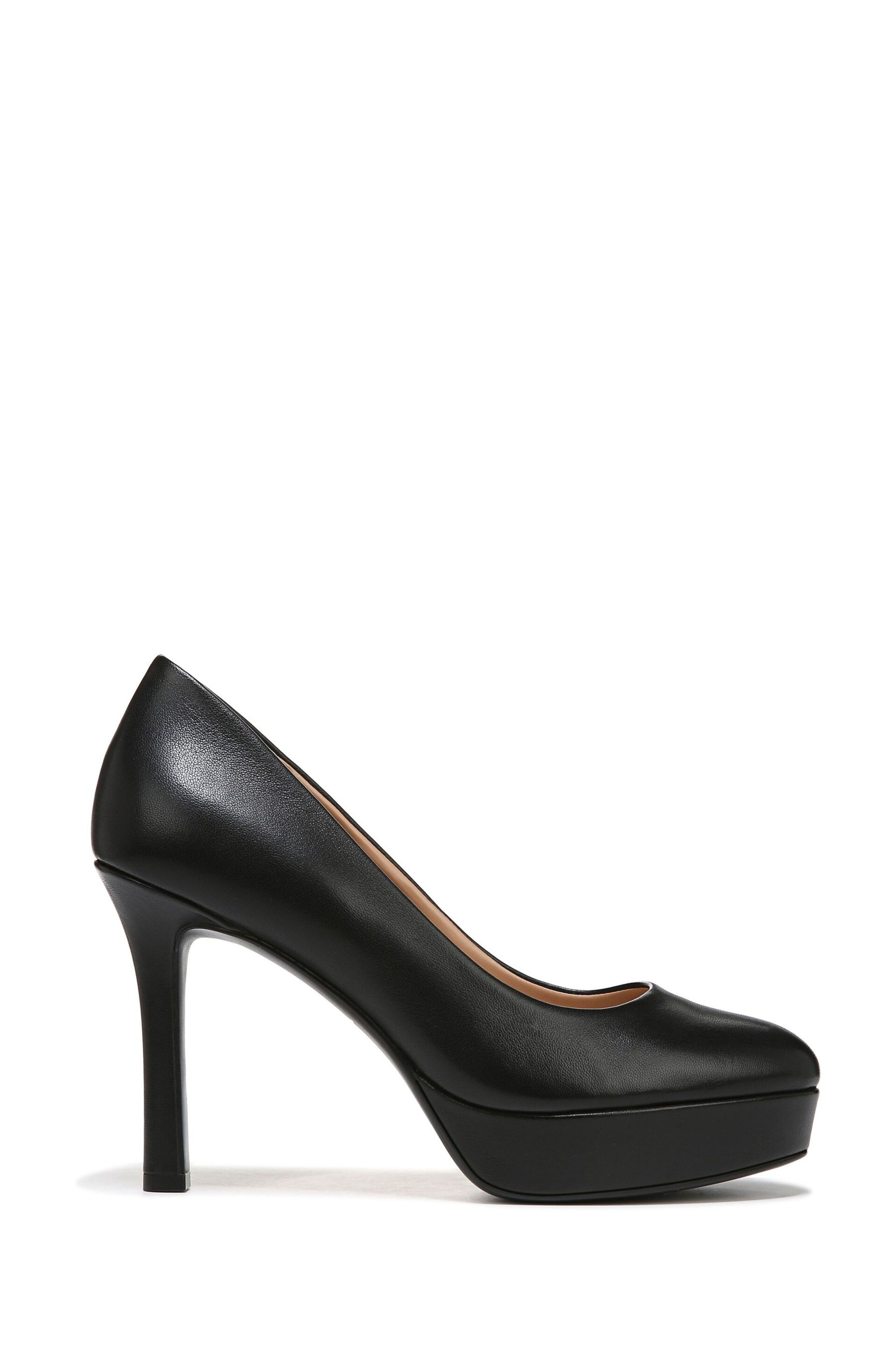 Naturalizer Court Leather Black Shoes - Image 1 of 7