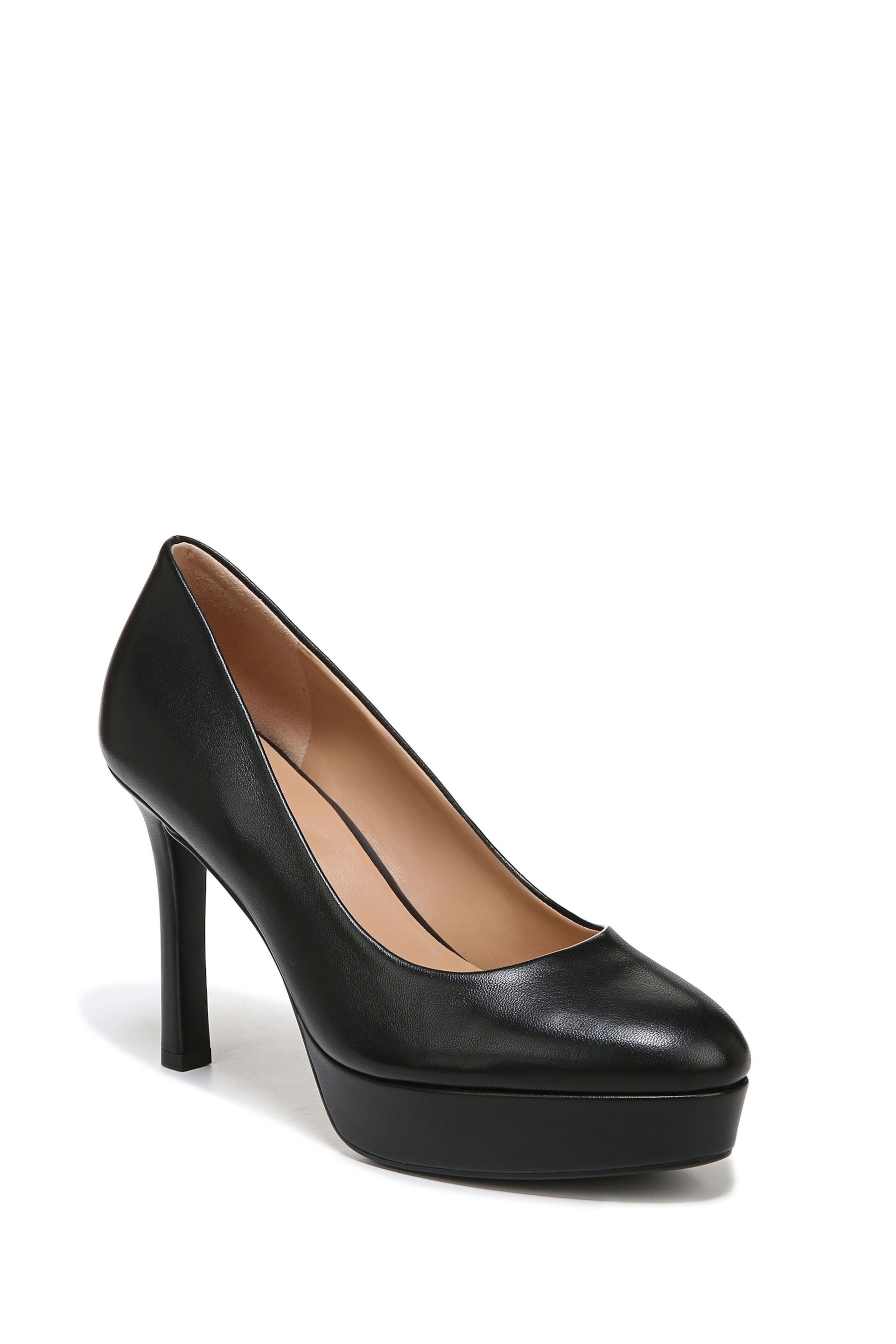 Naturalizer Court Leather Black Shoes - Image 2 of 7