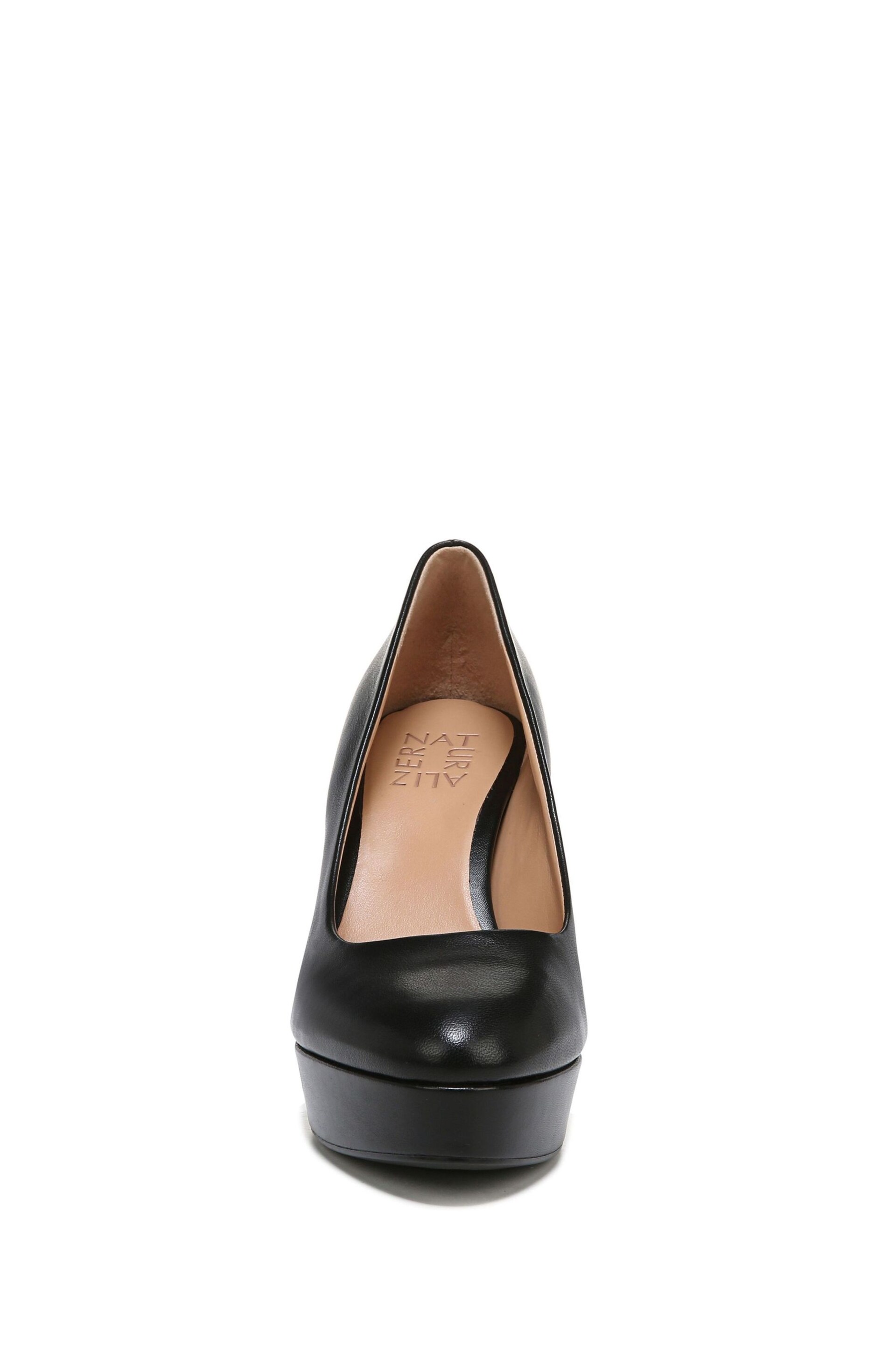Naturalizer Court Leather Black Shoes - Image 4 of 7