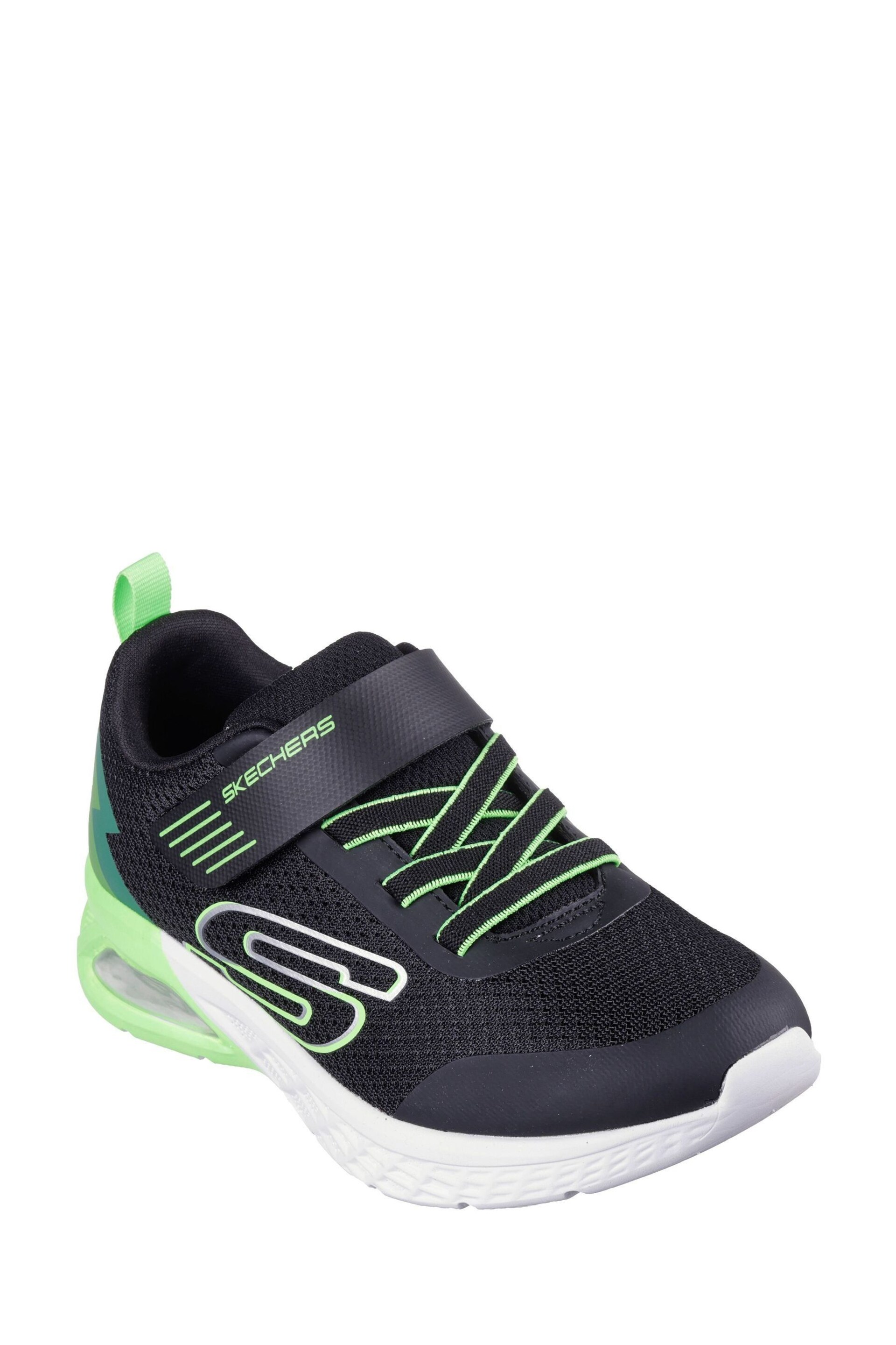 Skechers Black Microspec Max II Trainers - Image 3 of 5