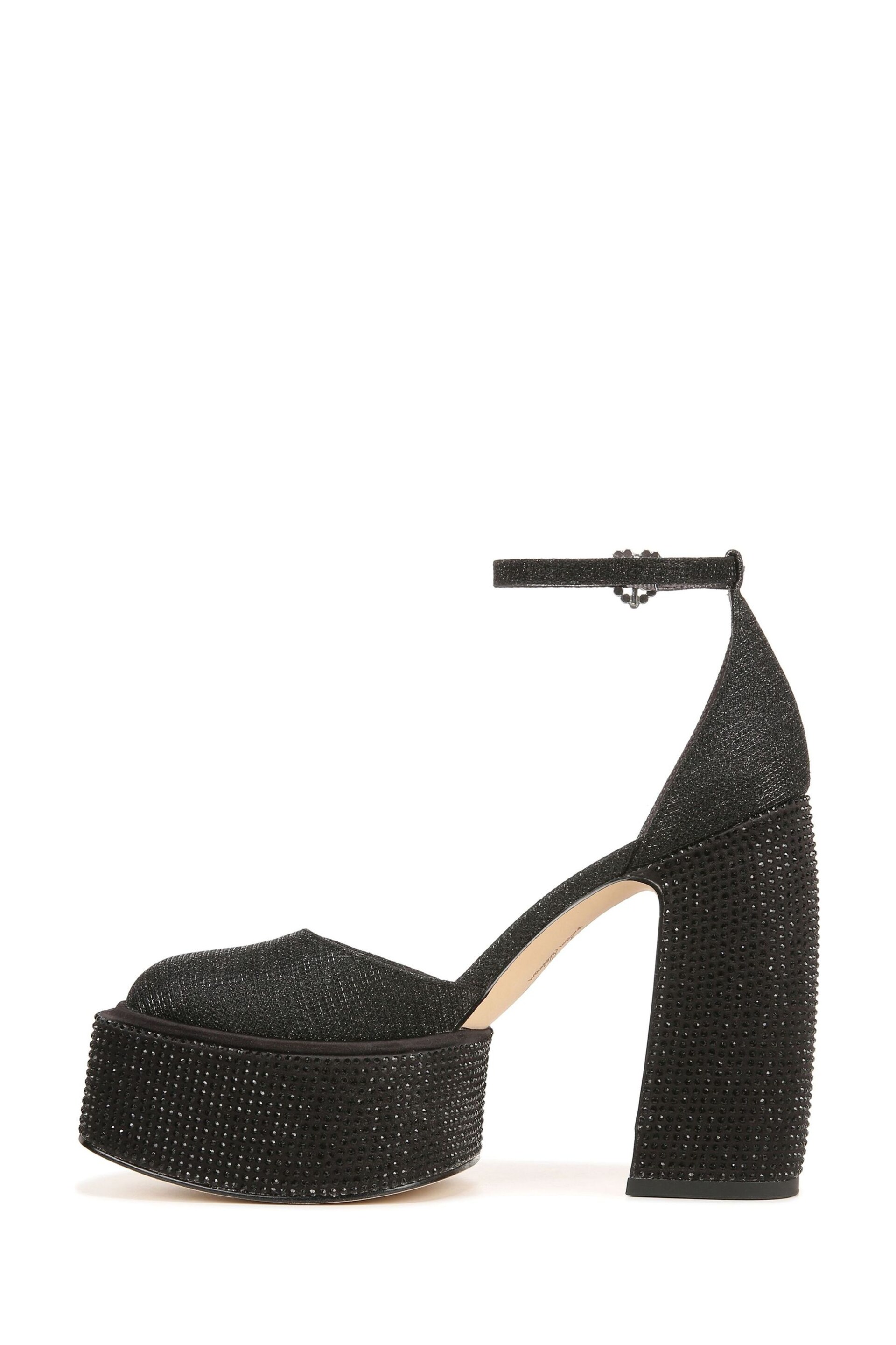 Circus NY Bailey Jewel Heeled Black Shoes - Image 2 of 7