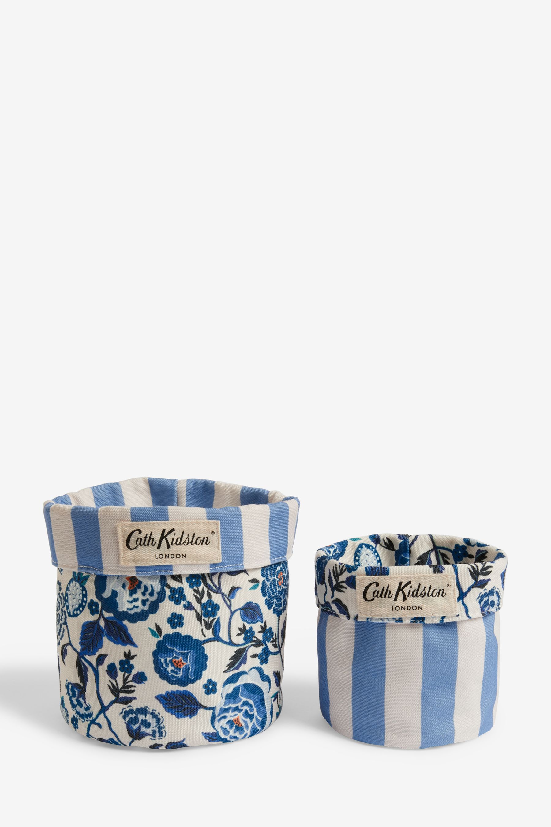 Buy Cath Kidston Set of 2 Blue Floral Reversible Storage Bags from Next Malta