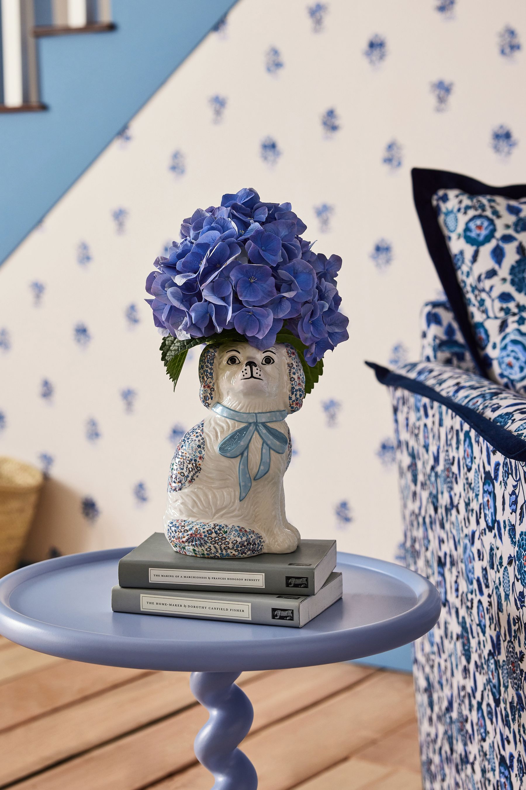 Buy Cath Kidston Blue Vase from Next Poland