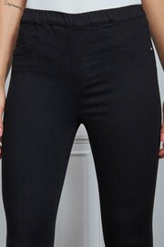 Sosandar Black Soft Touch Jeggings - Image 5 of 5