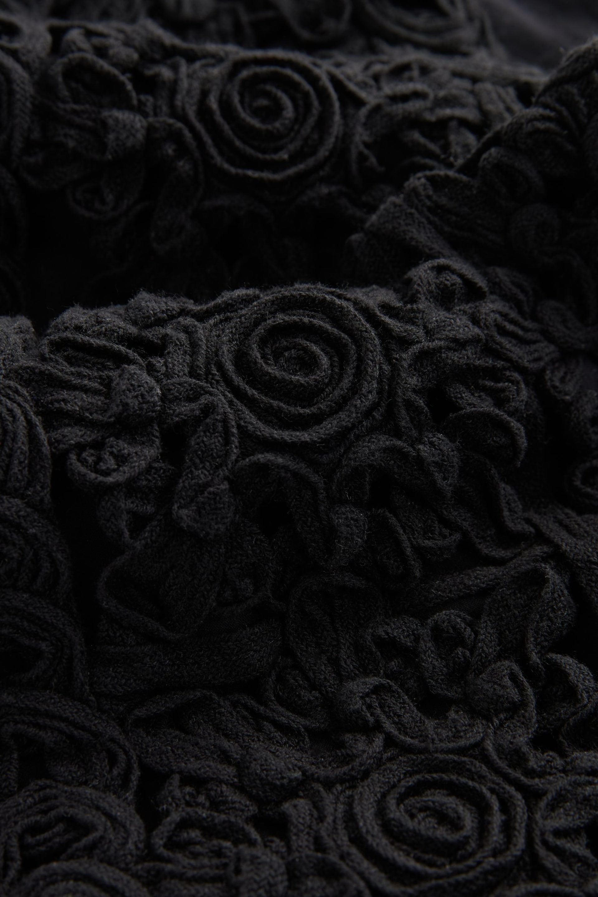 Black Cornelli Craft Sleeveless Cropped Waistcoat - Image 6 of 6