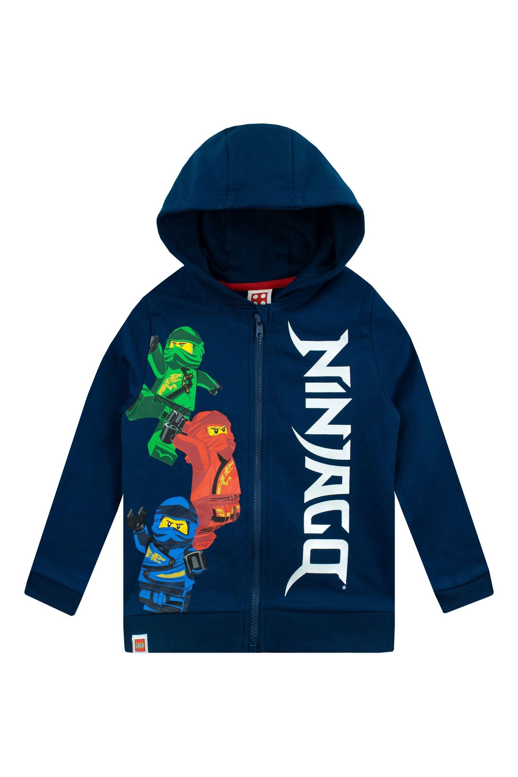 Buy Character Blue 100 Cotton Lego Ninjago Hoodie from Next Oman