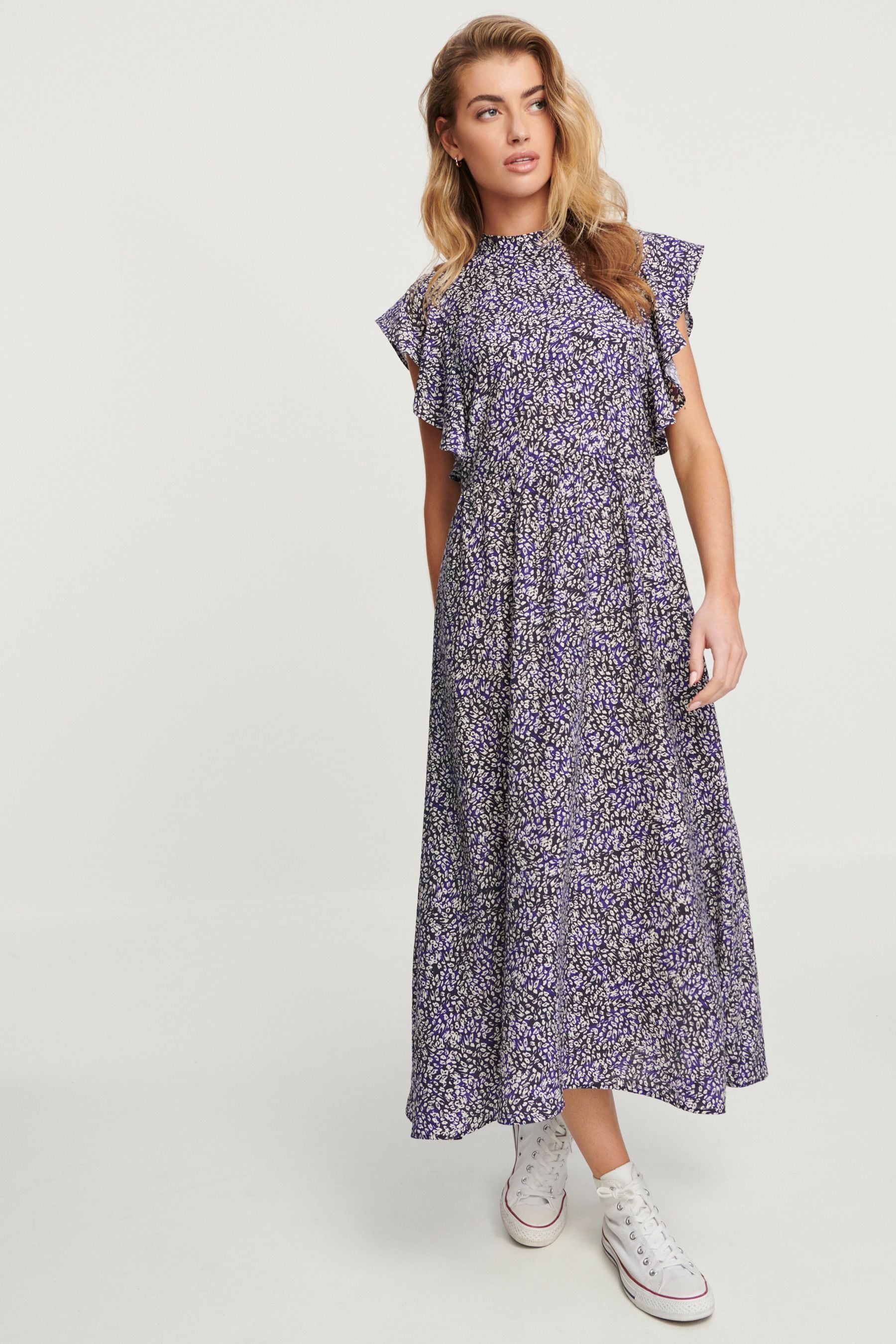Next navy ditsy dress cheap