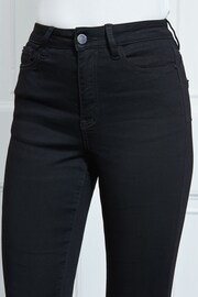 Sosandar Black Denim Tall Sculpting Skinny Jeans - Image 3 of 4