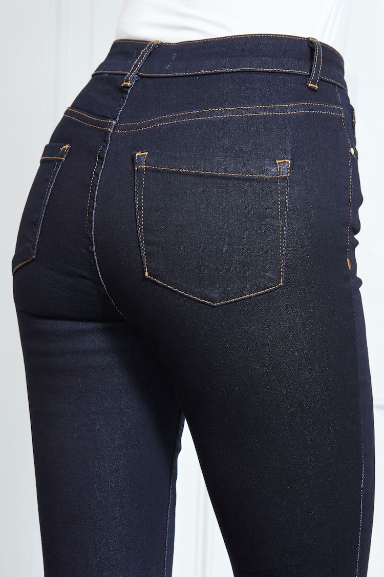 Sosandar Blue Marl Tall Perfect Skinny Jeans - Image 9 of 9