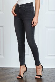 Sosandar Light Grey Tall Perfect Skinny Jeans - Image 4 of 4