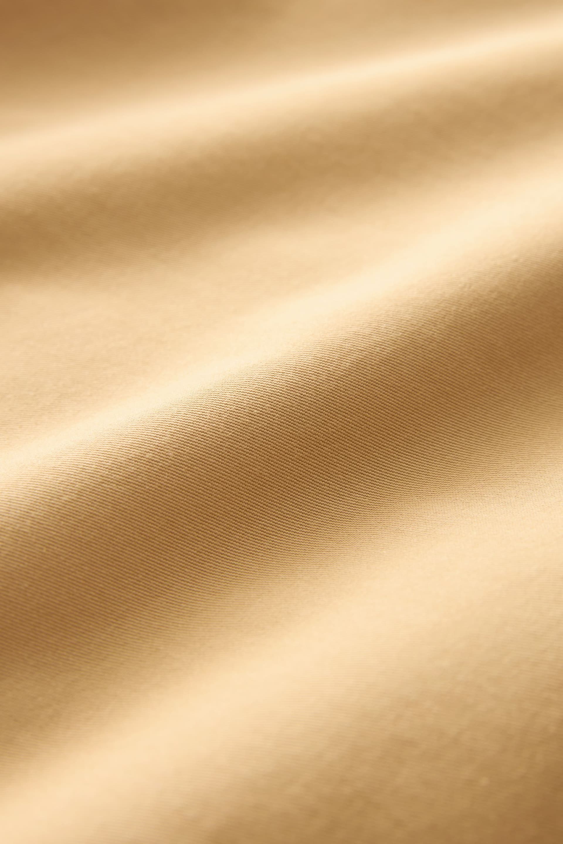 Tan/Brown 3/4 Sleeve Utility Tie Belt Shirt - Image 7 of 7