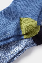 Aubin Cotton Fowey Socks 2 Pack - Image 3 of 3