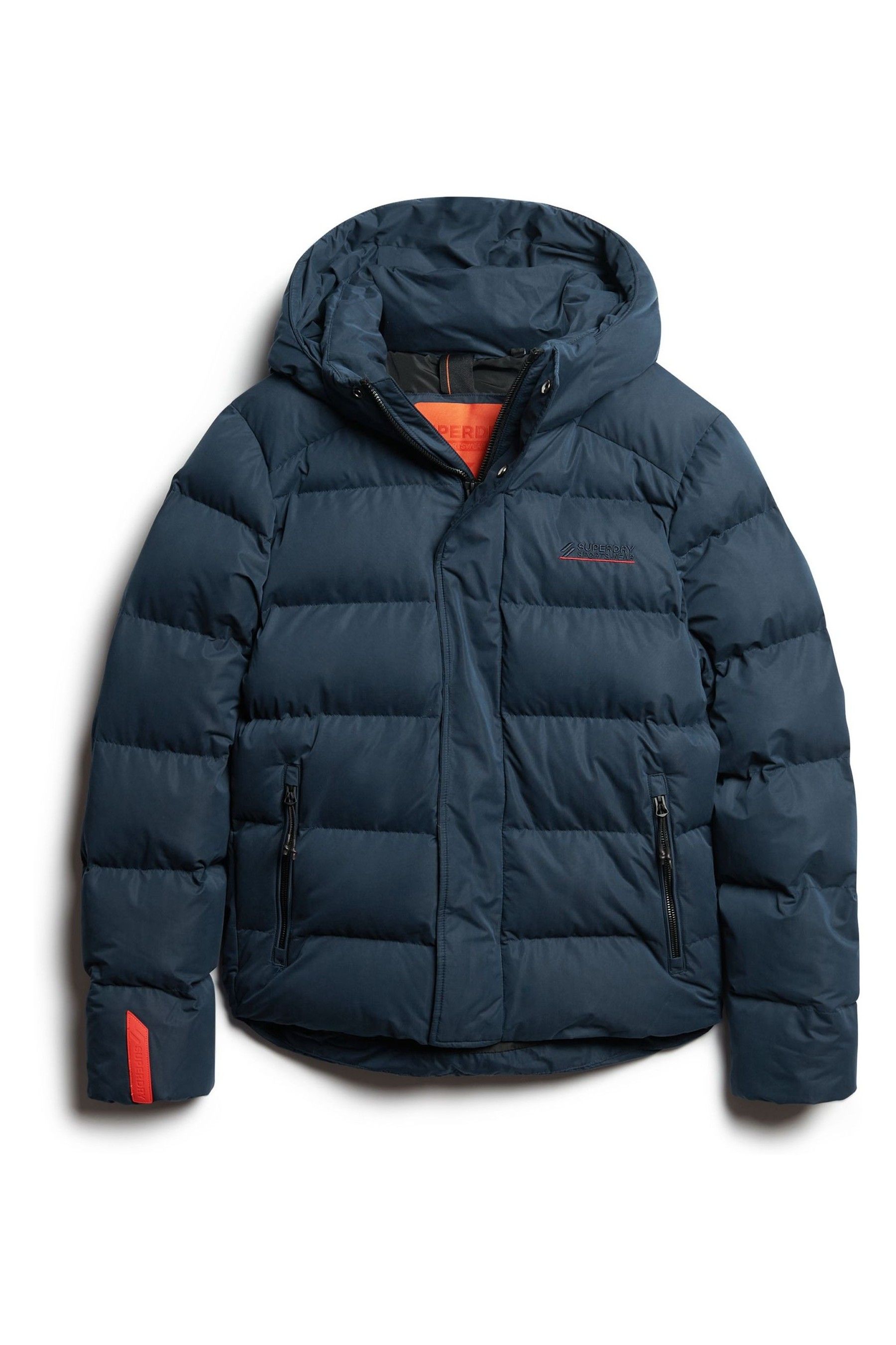 Superdry Hooded Microfibre Sports Puffer Coat Jacket from Next Bahrain