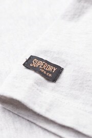 Superdry Grey Embossed Workwear Graphic T-Shirt - Image 5 of 5