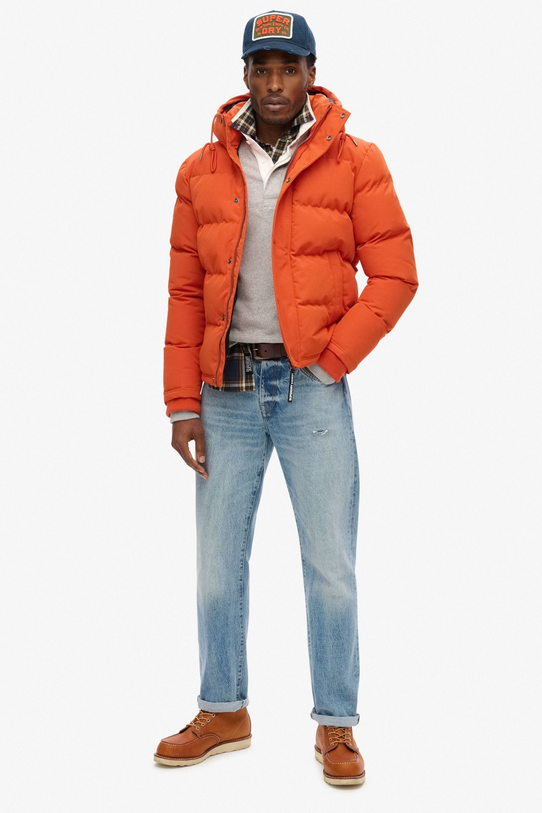Superdry orange jacket top