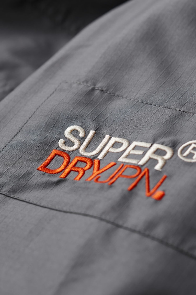 Superdry Grey Mountain Windcheater Jacket - Image 5 of 5