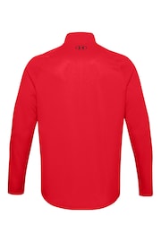 Under Armour Red Under Armour Red Tech 2.0 1/2 Zip Top - Image 6 of 6