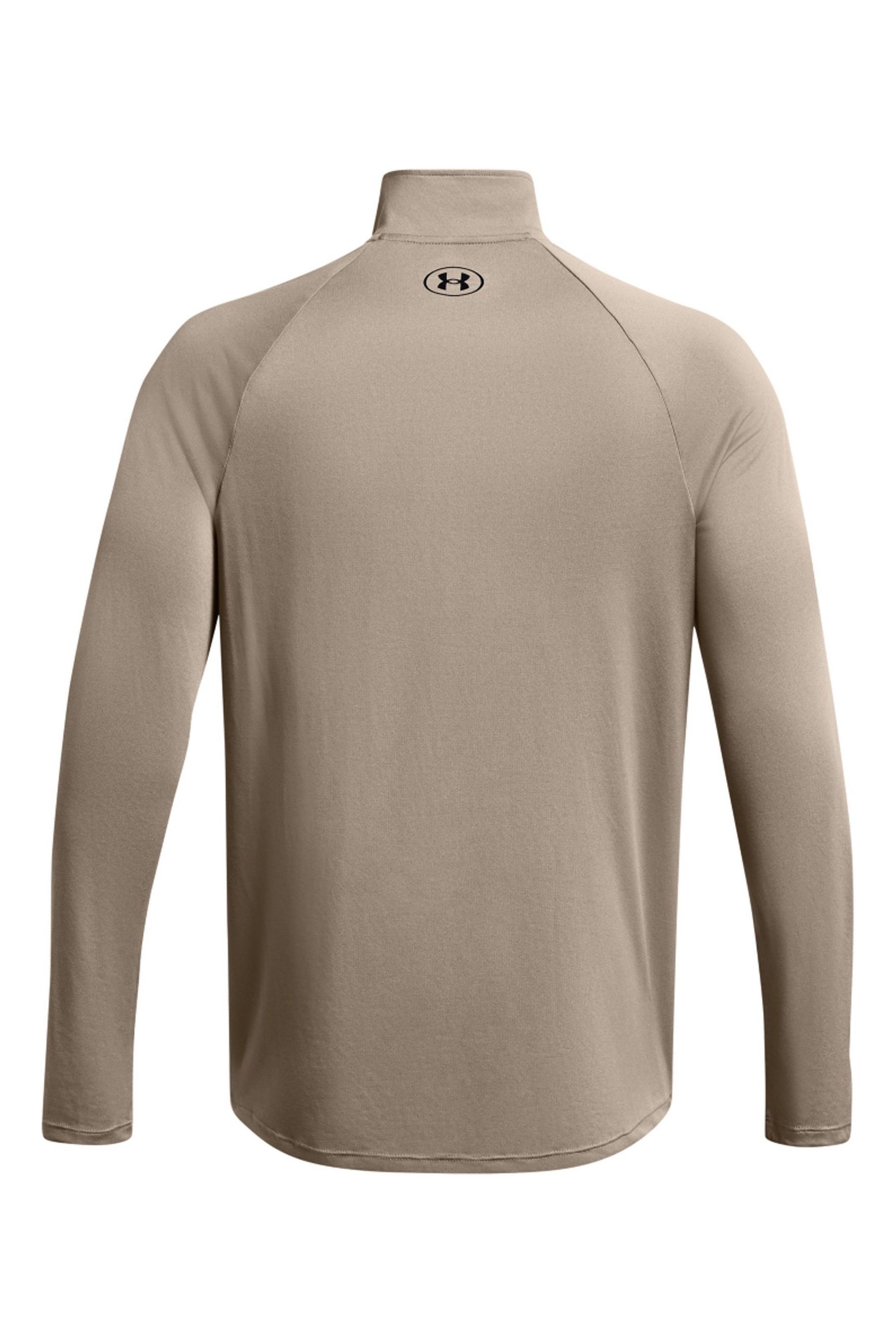 Brown long sleeve under armour clearance